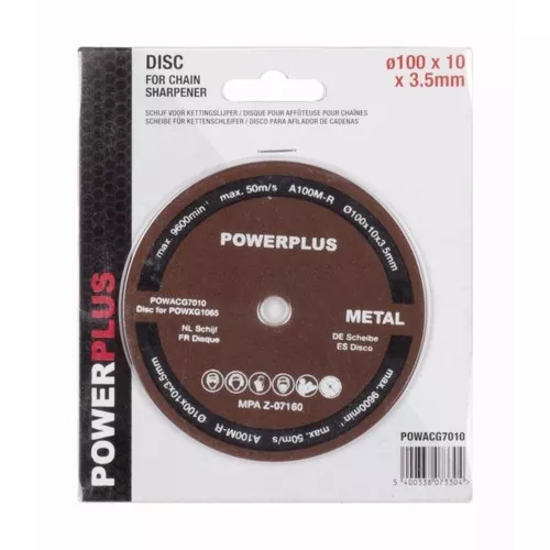 Brusný kotouč pro brusku POWXG1065 a 1066 Powerplus POWACG7010