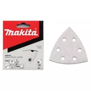 Makita P-42737 papír brusný suchý zip 94x94x94mm 6 děr K150, 10ks