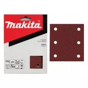 Makita P-33152 papír brusný 102x114mm 6 děr K240, 10ks