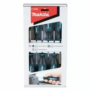 Makita E-10528 sada šroubováků 6ks (4 ks SL+2 ks PH+2 ks PZ)