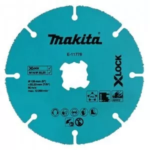 Makita E-11776 kotouč řezný diamantový TCT X-Lock 125x2x22.23mm