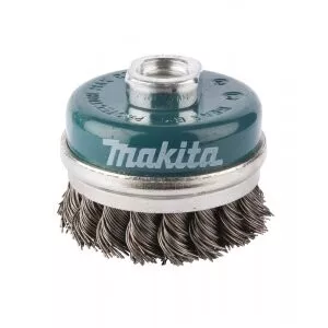 Makita D-24153 miskovitý kartáč z ocelového drátu,splétaný drát 0,5mm,60mm