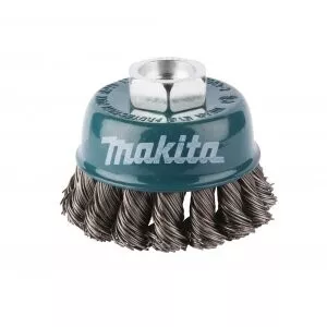 Makita D-24119 miskovitý kartáč z ocelového drátu,splétaný drát 0,5mm,60mm