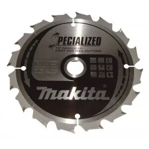 Makita B-33037 kotouč pilový dřevo SPECIALIZED se zapuštěnými zuby 165x2x20mm 16Z = old B-09329