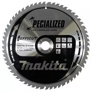 Makita B-67309 kotouč pilový dřevo Efficut 305x2.15x30mm 60Z = old B-67256