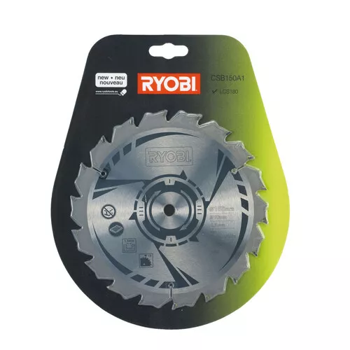 Ryobi CSB 150 A1 pilový kotouč pro okružní pily LCS 180, RWSL 1801 M (150x10, 18 z.)