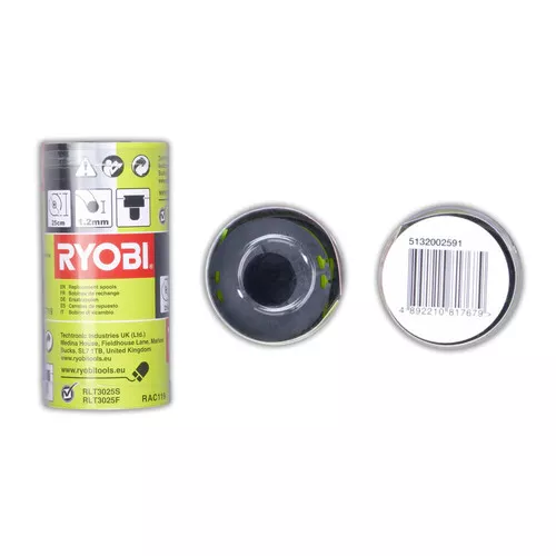 Ryobi RAC 119 3 x strunová hlava s strunou 1,2 mm RLT 3025 S