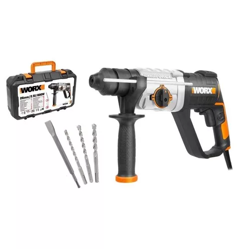 Worx WX339 - Pneumatické vrtací kladivo 800W, 2,5J