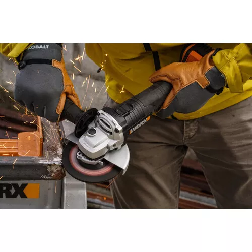 Worx WX812 - Aku úhlová bruska 20V, 1x4.0Ah - Powershare