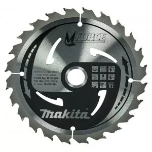 Makita B-32007 kotouč pilový dřevo MFORCE 165x2x20mm 24Z = old B-08006