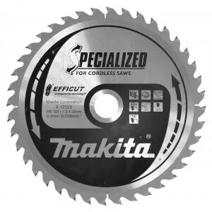 Makita E-12223 kotouč pilový kompozitní dřevo Efficut 165x1.5x20mm 40Z = old E-12158