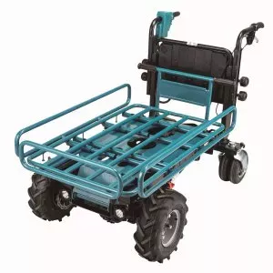 Makita DCU604Z Aku přepravní vozík Li-ion LXT 2x18V,bez aku   Z