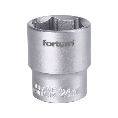 Hlavice nástrčná 1/2", 24mm, l 38mm FORTUM 4700424