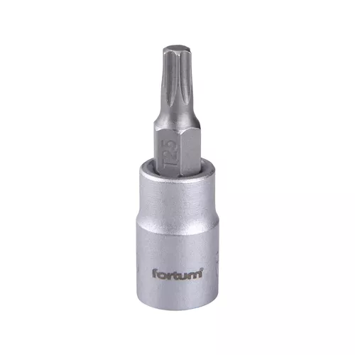 Hlavice zástrčná 1/4" hrot torx, t 25, l 37mm FORTUM 4701723