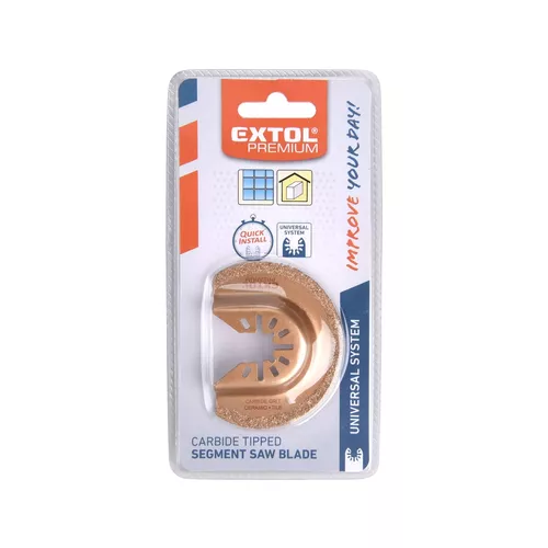 Kotouč segmentový, 64mm, karbid, tvrdokov EXTOL PREMIUM 8803862