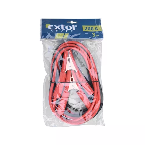 Kabel startovací, 200a EXTOL CRAFT 9608