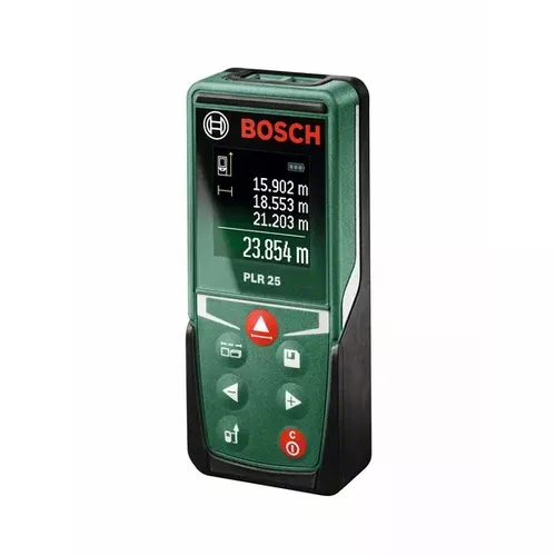 Digitální laserový dálkoměr PLR 25 BOSCH 0603672521