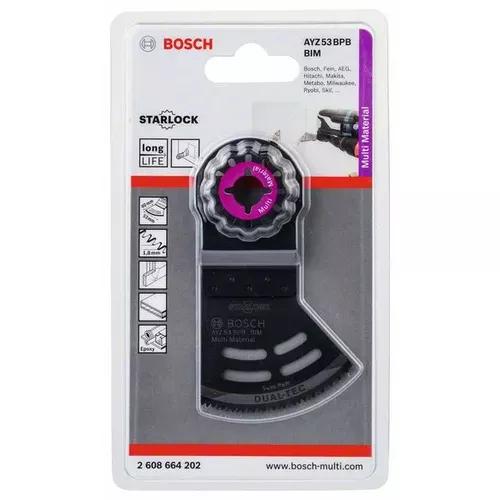 Nůž AYZ 53 BPB Dual-Tec  BOSCH 2608664202