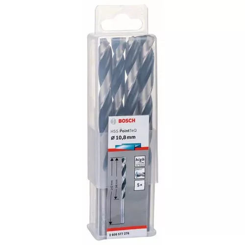 Spirálový vrták HSS PointTeQ 10,8 mm  BOSCH 2608577276