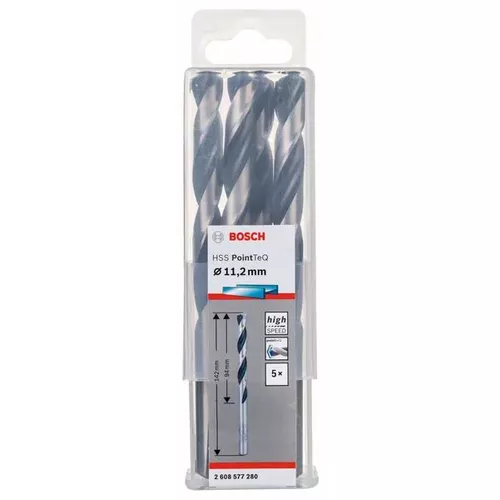 Spirálový vrták HSS PointTeQ 11,2 mm  BOSCH 2608577280