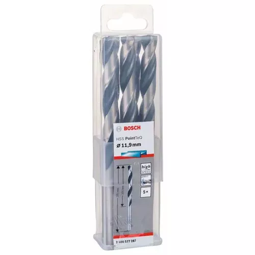 Spirálový vrták HSS PointTeQ 11,9 mm  BOSCH 2608577287