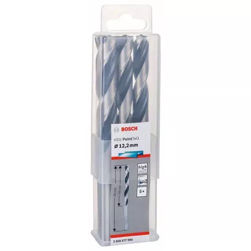 Spirálový vrták HSS PointTeQ 12,2 mm  BOSCH 2608577290