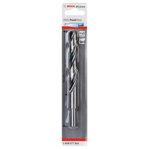 Spirálový vrták HSS PointTeQ 13,0 mm (zúžená stopka)  BOSCH 2608577304