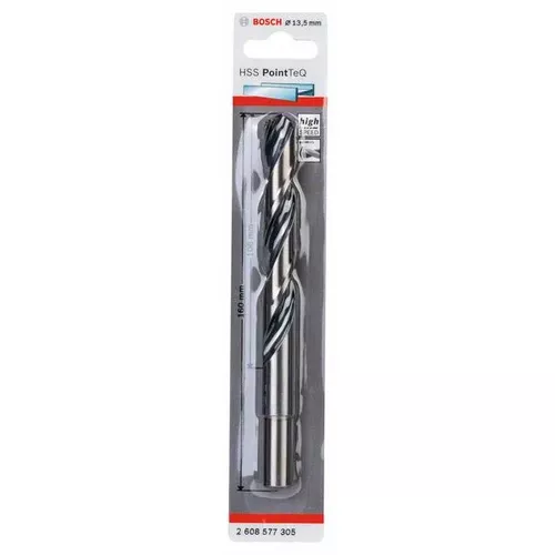 Spirálový vrták HSS PointTeQ 13,5 mm (zúžená stopka)  BOSCH 2608577305