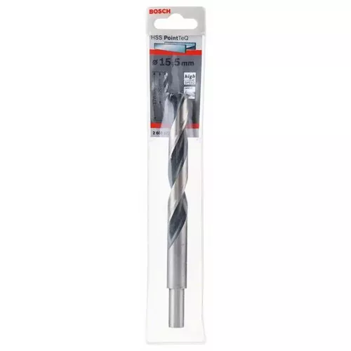 Spirálový vrták HSS PointTeQ 15,5 mm (zúžená stopka)  BOSCH 2608577309