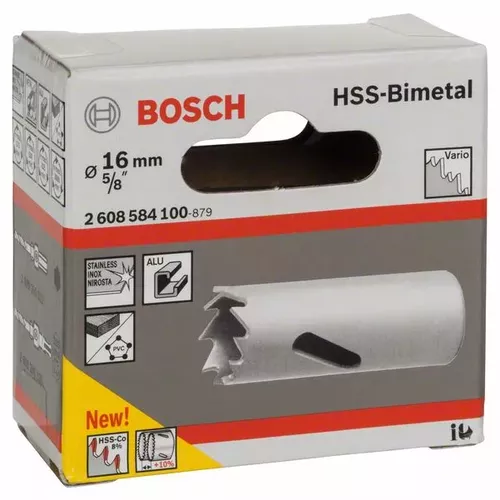 Děrovka HSS-bimetal pro standardní adaptér BOSCH 2608584100