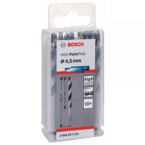 Spirálový vrták HSS PointTeQ 4,5 mm  BOSCH 2608577213