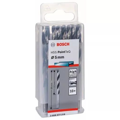 Spirálový vrták HSS PointTeQ 5,0 mm  BOSCH 2608577218