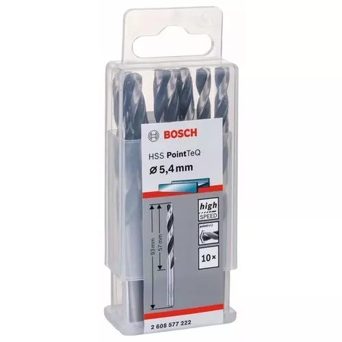 Spirálový vrták HSS PointTeQ 5,4 mm  BOSCH 2608577222