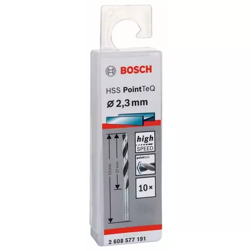 Spirálový vrták HSS PointTeQ 2,3 mm  BOSCH 2608577191