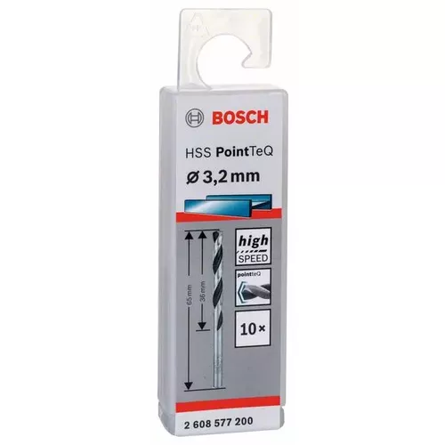 Spirálový vrták HSS PointTeQ 3,2 mm  BOSCH 2608577200