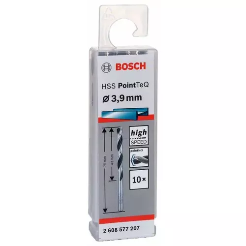 Spirálový vrták HSS PointTeQ 3,9 mm  BOSCH 2608577207