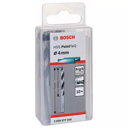 Spirálový vrták HSS PointTeQ 4,0 mm  BOSCH 2608577208