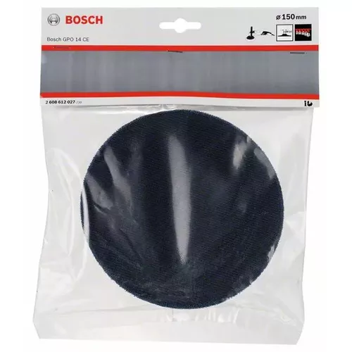 Opěrný talíř M14, průměr 150 mm, se suchým zipem BOSCH 2608612027