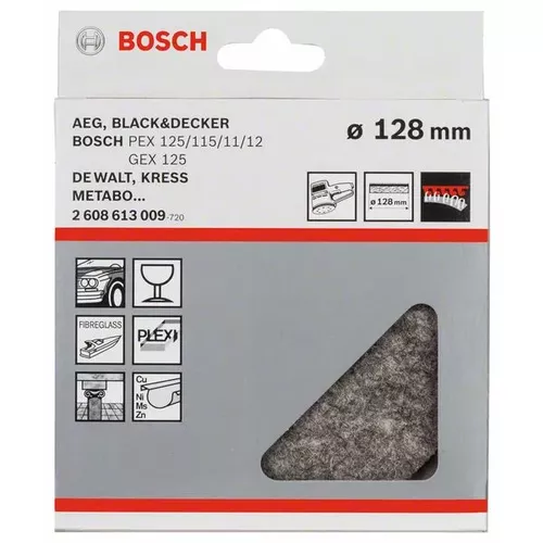 Lešticí plsť BOSCH 2608613009