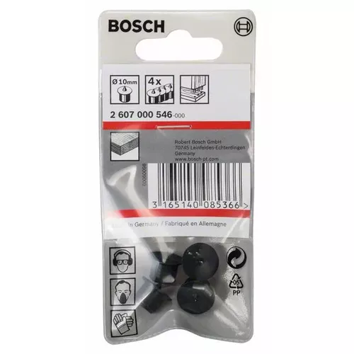 Sada polohovacích kolíků 10 mm, 4 kusy BOSCH 2607000546