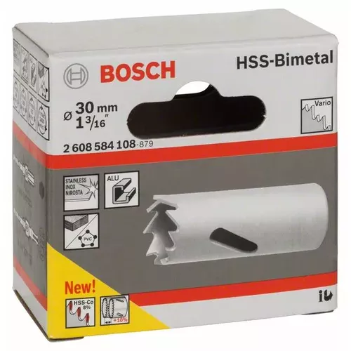 Děrovka HSS-bimetal pro standardní adaptér BOSCH 2608584108