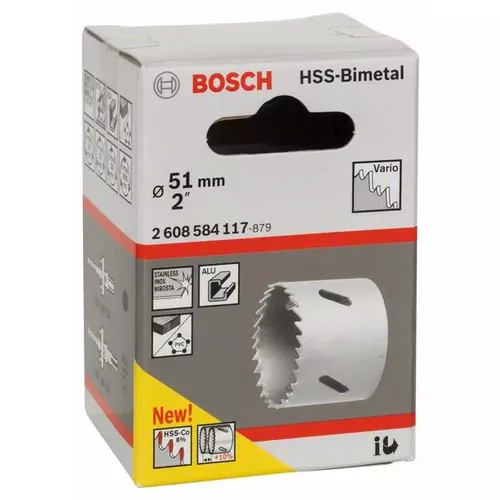 Děrovka HSS-bimetal pro standardní adaptér BOSCH 2608584117