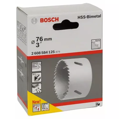 Děrovka HSS-bimetal pro standardní adaptér BOSCH 2608584125