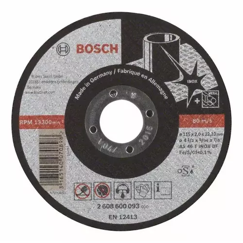 Dělicí kotouč rovný Expert for Inox  BOSCH 2608600093