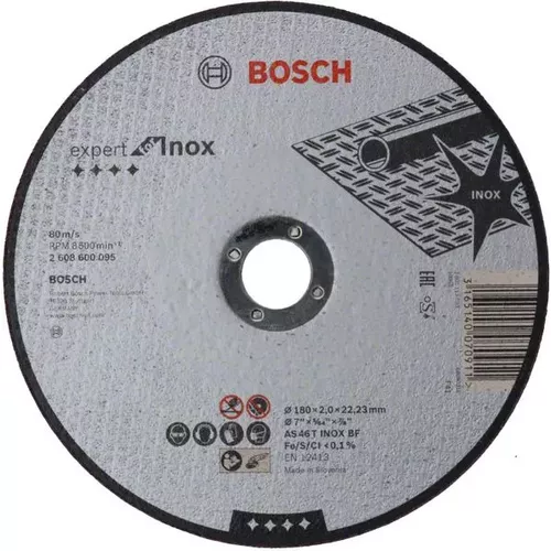 Dělicí kotouč rovný Expert for Inox  BOSCH 2608600095