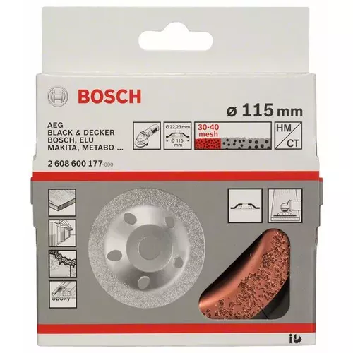 Hrncový kotouč z tvrdokovu  BOSCH 2608600177