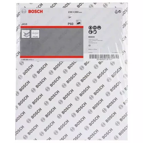 Brusný papír J410 BOSCH 2608605412