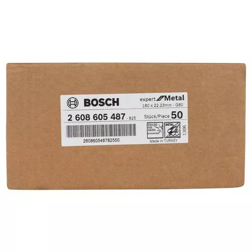 Fíbrový brusný kotouč R444, Expert for Metal  BOSCH 2608605487