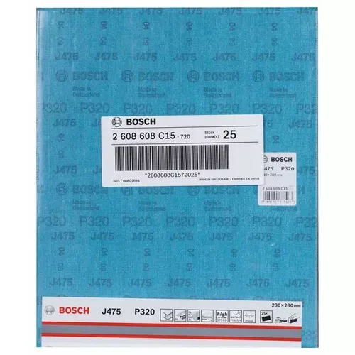 Brusný papír J475 BOSCH 2608608C15