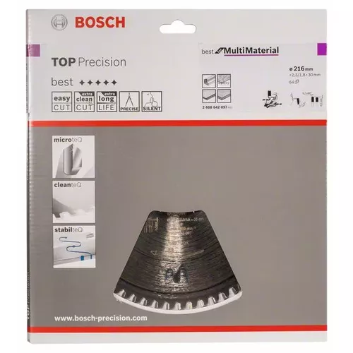 Pilový kotouč do okružních pil Top Precision Best for Multi Material BOSCH 2608642097